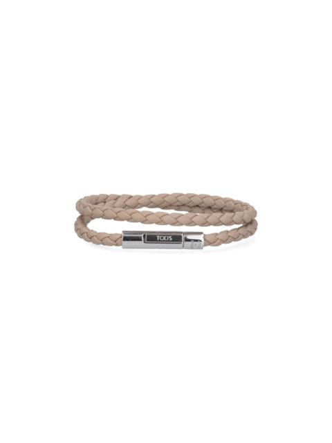 Tod's 'MY COLORS' CALF LEATHER BRACELET