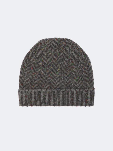 GABRIELA HEARST Porta herringbone cashmere beanie