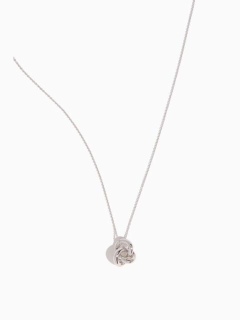 Otiumberg Knot Necklace in Silver