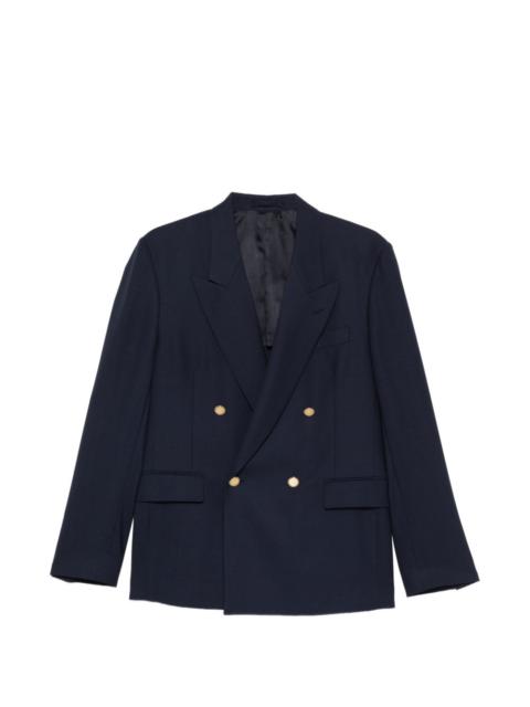 LARDINI double-breasted button jacket