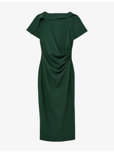 REISS Hilary Ruched Boat-Neck