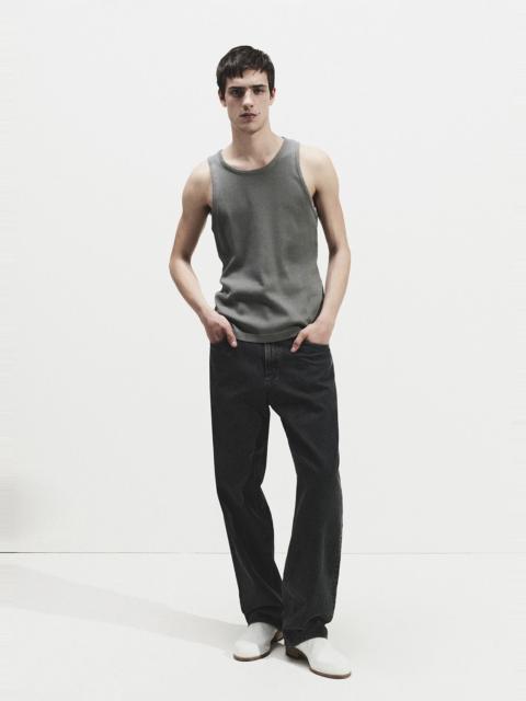AGOLDE VIGGO TANK IN PEWTER