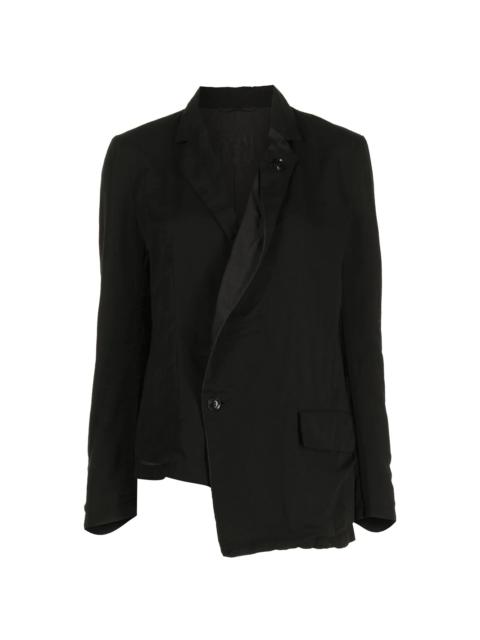 Y's single-breasted tailored blazer