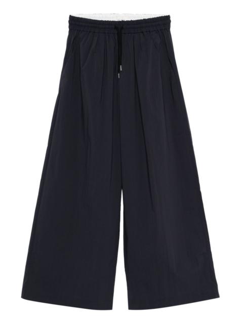 ST. AGNI elasticated-waistband trousers