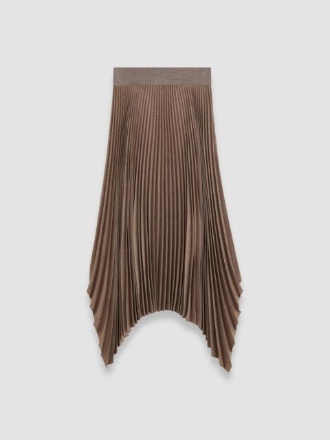 Pleated Flannel Ade Skirt