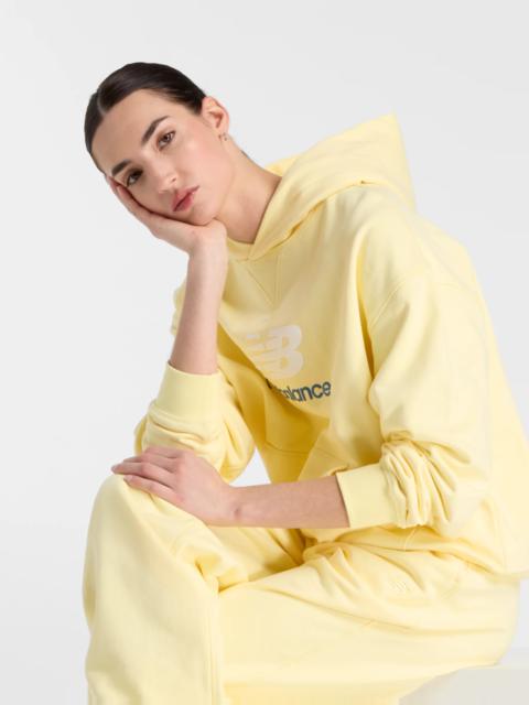 New Balance Women's Athletics French Terry Logo Hoodie