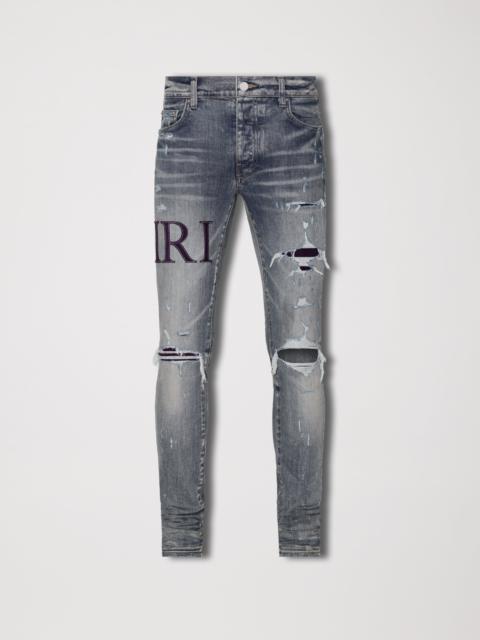 AMIRI SERIF LOGO JEAN