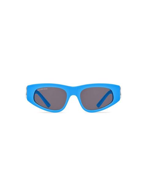 Women's Dynasty D-frame Sunglasses in Turquoise