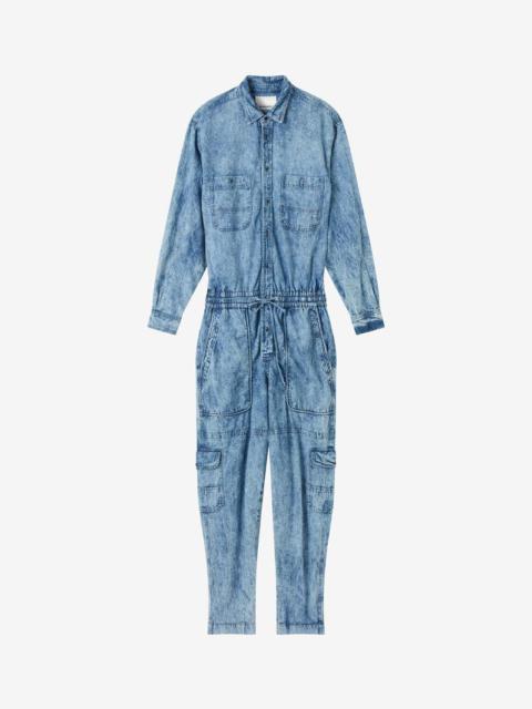 Isabel Marant VYNS CHAMBRAY JUMPSUIT