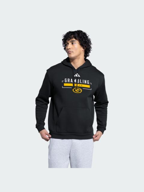 adidas Grambling State Mens Fleece Hooded Sweat