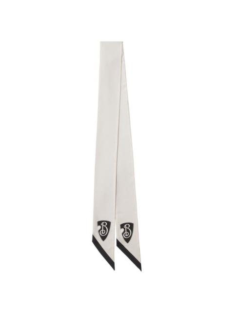 Burberry reversible B Shield scarf