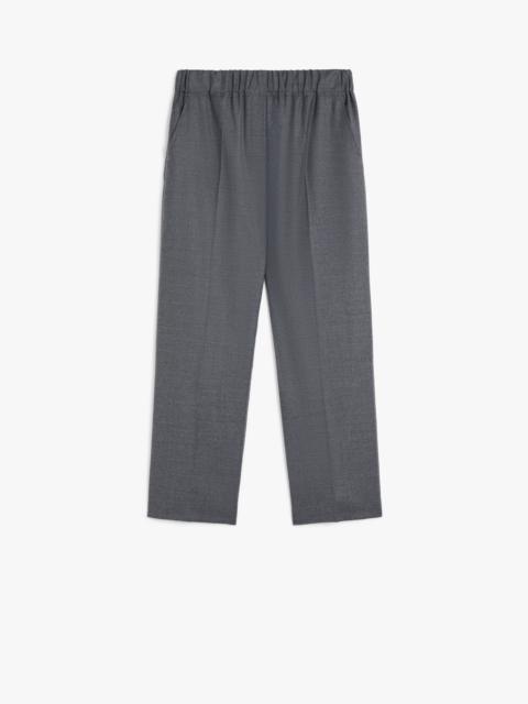 WEEKEND Max Mara HATELEY Comfort-fit flannel trousers