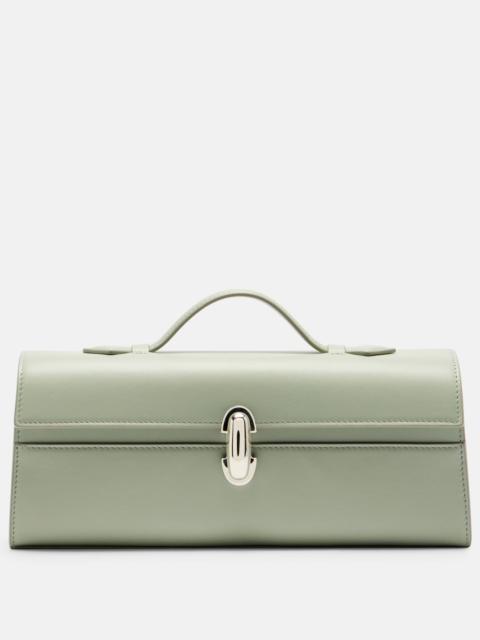 SAVETTE Slim Symmetry leather tote bag