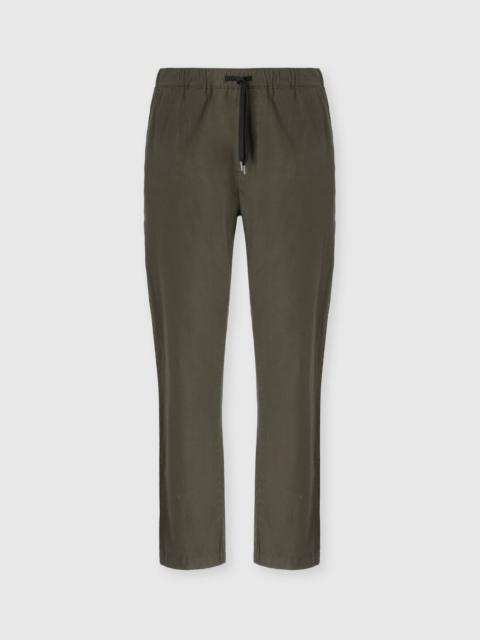 Missoni Cotton canvas trousers with zigzag insert