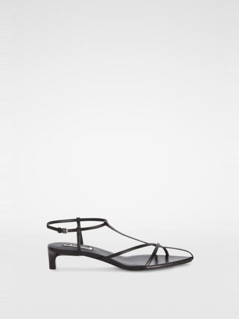 Jil Sander 높은 샌들