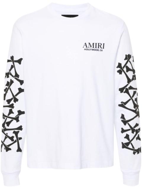 Bones Stacked long-sleeve T-shirt
