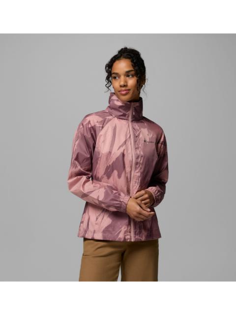 Columbia Women's Access Point Printed Rain Jacket
