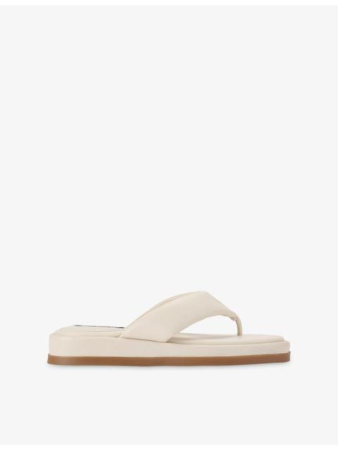 STEVE MADDEN Bella Faux-Leather Sandals