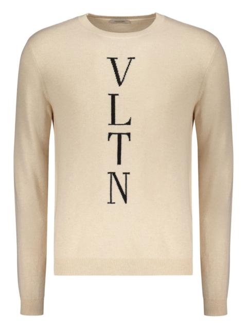 Valentino logo crew-neck sweater