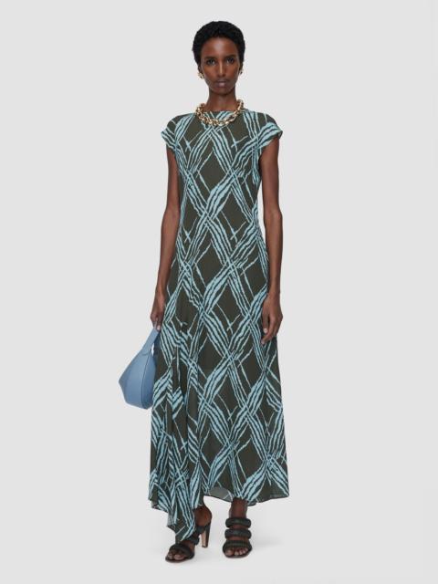 JOSEPH Lauri Open Weave Silk Dress