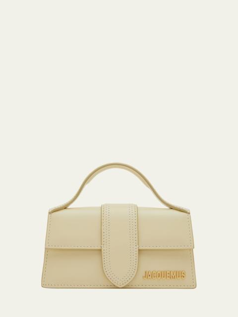 JACQUEMUS Le Bambino Leather Top-Handle Bag
