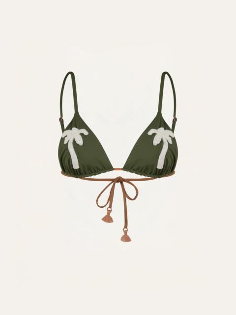 Johanna Ortiz Palms At Sunrise Bikini Top