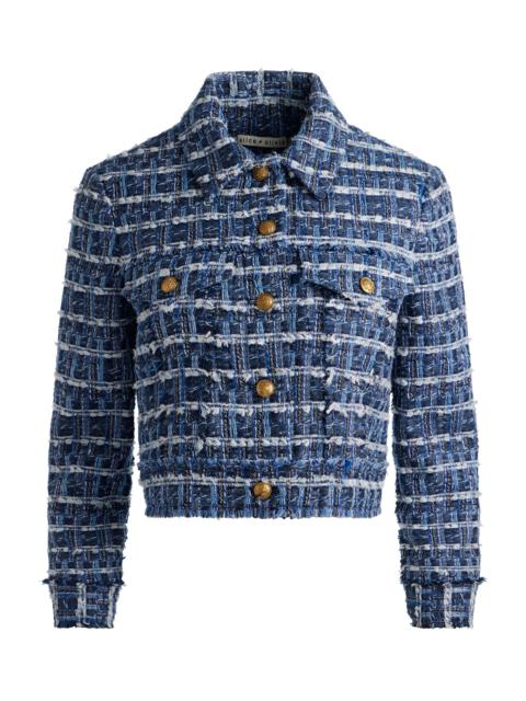 Alice + Olivia CHLOE CROPPED JACKET