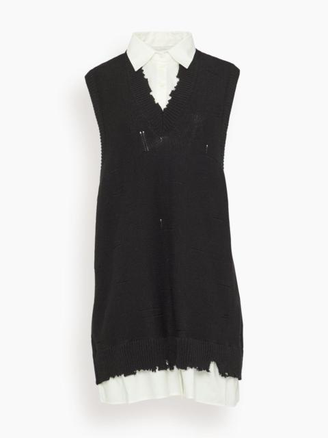MM6 Maison Margiela Mini Dress in Black