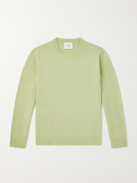 The Elder Statesman Nimbus Cashmere and Silk-Blend Sweater