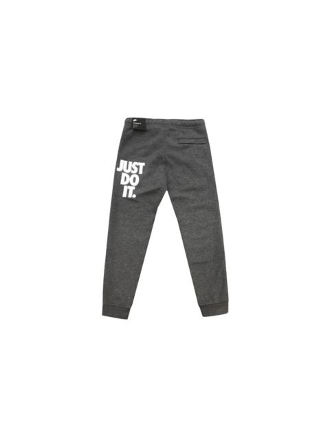 Nike Nike Alphabet Fleece Lined Stay Warm Knit Sports Pants Gray AT5266-071