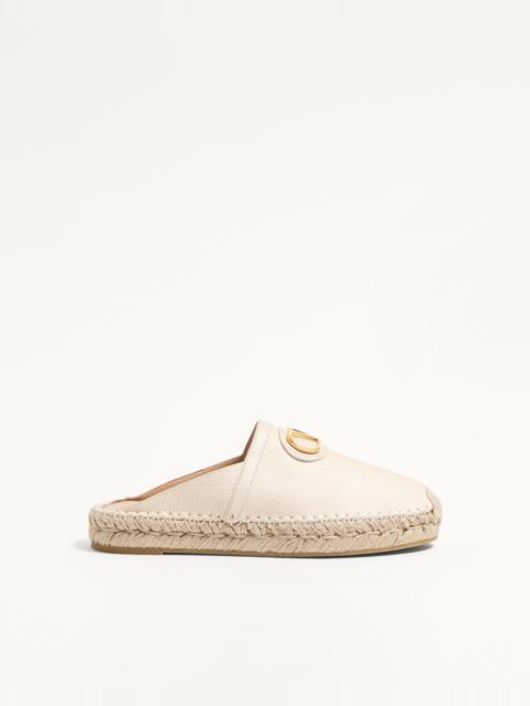 Valentino VLOGO SIGNATURE MULE IN GRAINY CALFSKIN 25MM