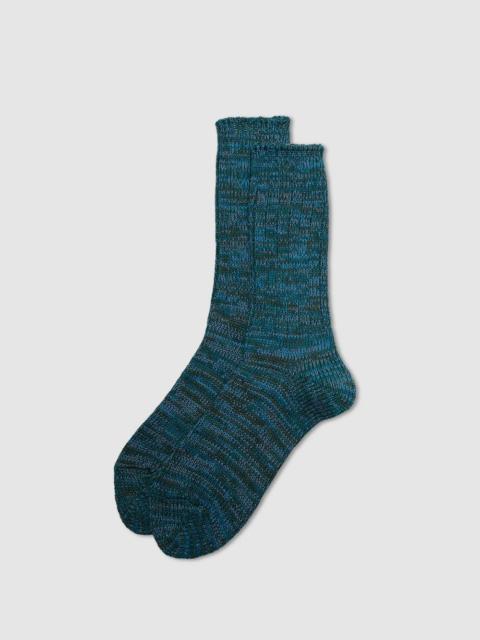 ANONYMOUSISM 5 colour mix crew sock