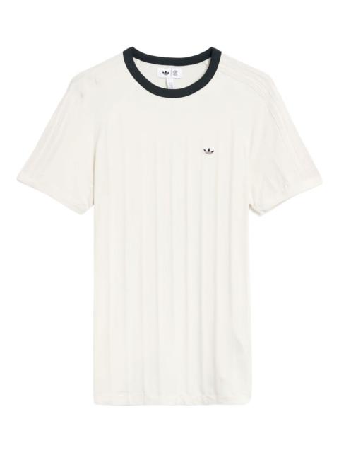 adidas x Clot ribbed T-shirt