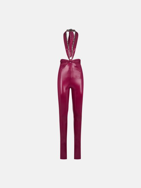 THE ATTICO ''RUBY'' WINE RED LONG PANTS