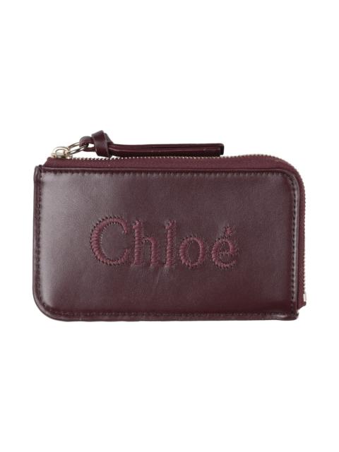 Chloé Burgundy Women's Wallet