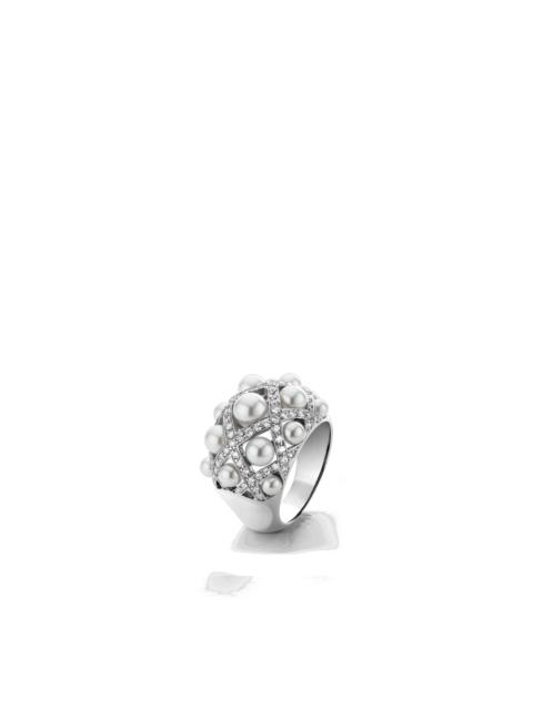 CHANEL Perles Matelassé ring