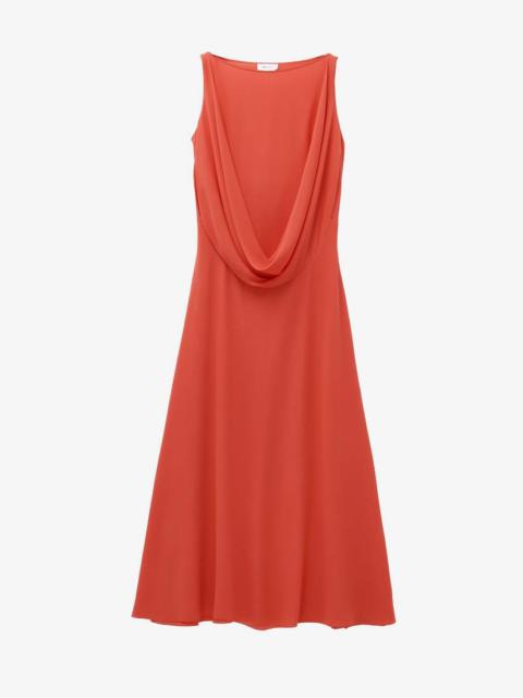 Alexander McQueen Draped Midi Dress