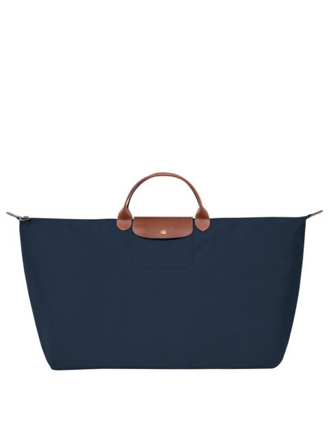 Le Pliage Original M Travel bag Navy - Recycled canvas
