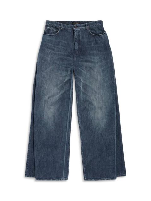 Women's Flared Pants in Dark Blue