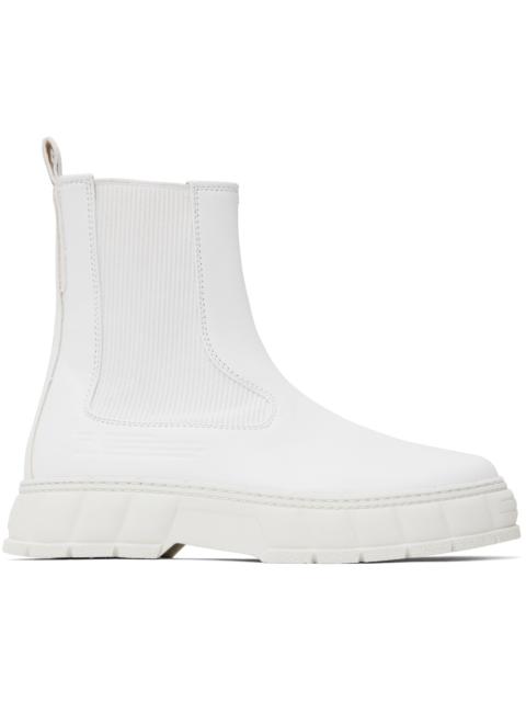 VIRÓN White 1997 Chelsea Boots