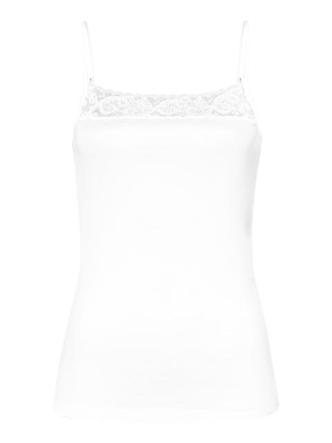 HANRO Moments Lace Trim Cotton Camisole
