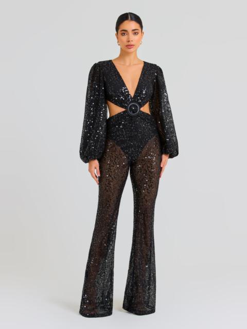 NADINE MERABI Madison Black Jumpsuit