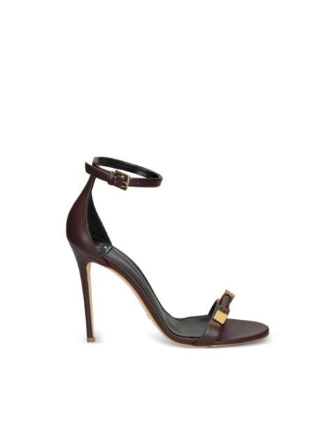 ELISABETTA FRANCHI logo-plaque sandals
