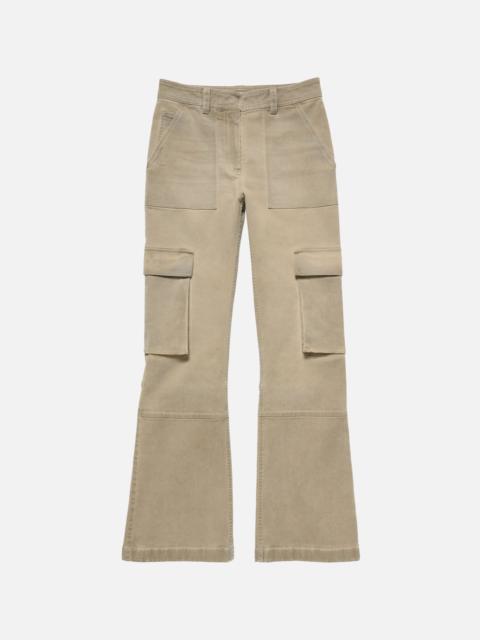 Acne Studios Twill cargo trousers - Camel Beige