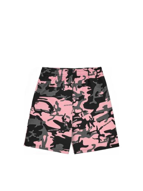 BILLIONAIRE BOYS CLUB CAMOUFLAGE-PRINT COTTON SHORTS