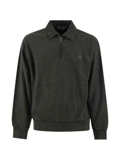 Carhartt WIP Lambert half-zip long-sleeve polo shirt