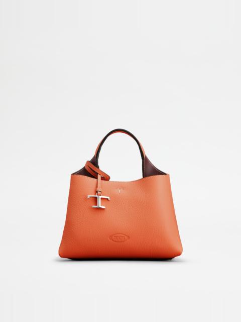 Tod's BAG IN LEATHER MICRO - ORANGE