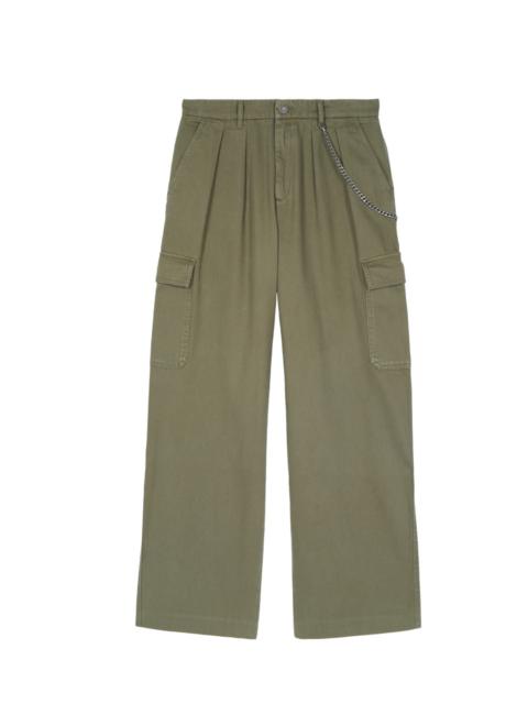 The Kooples KHAKI CARGO PANTS