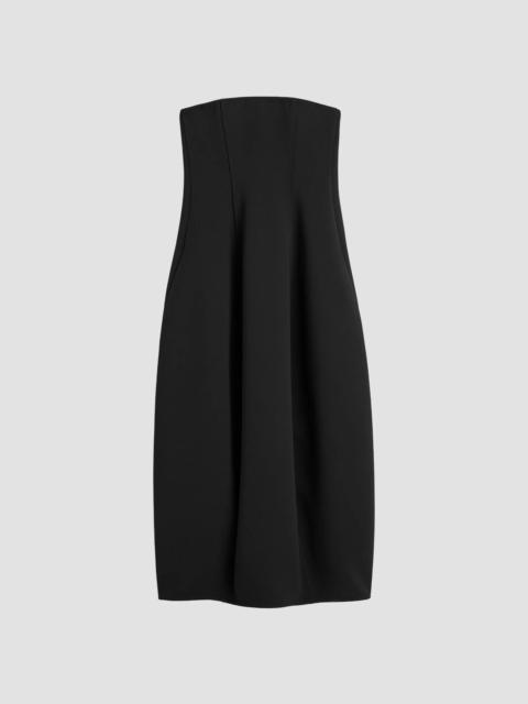 TOTEME Women's Strapless Balloon Midi Dress - Washed Black