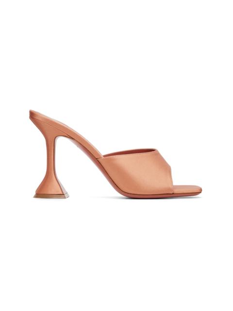 Amina Muaddi Pink Lupita Slipper 95 Heeled Sandals